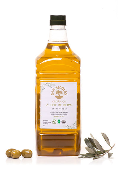 Aceite de Oliva Extra Virgen Organico PREMIUM 2lts- Olivares San Nicolas