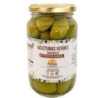 Aceitunas VERDES Descarozadas 250gr- Finca Paru