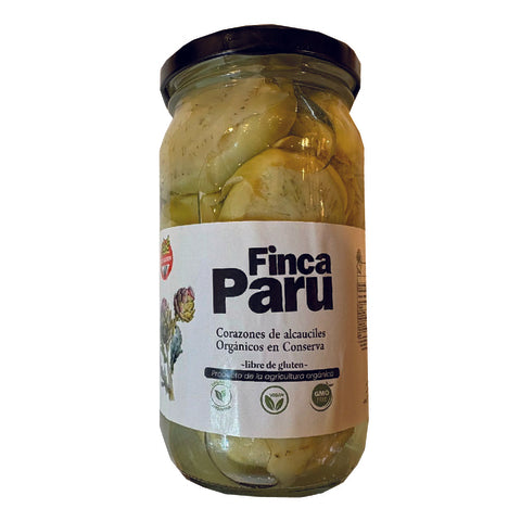Corazones de Alcaucil en Salmuera- Finca Paru