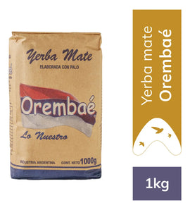 Yerba mate OREMBAÉ 1Kg (Agroecológica)