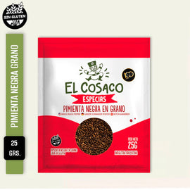 Pimienta negra en grano SIN TACC - El Castillo