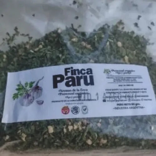 Provenzal (Ajo y perejil)  orgánico deshidratado 50gr (Finca Paru)