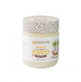 Aceite de coco puro neutro - 1Lt - GOD BLESS YOU